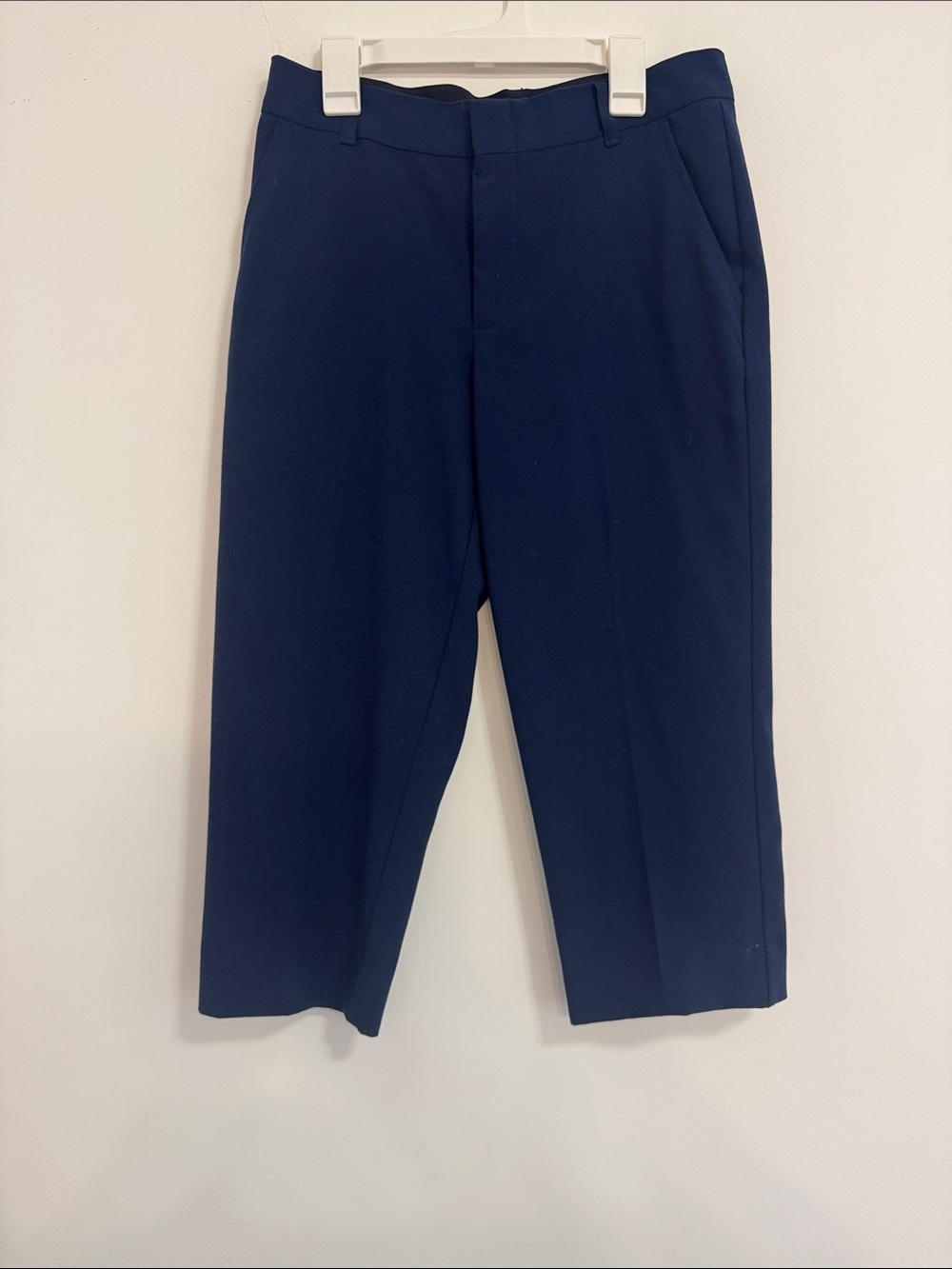 Van Heusen Navy Flat Front Dress Pants